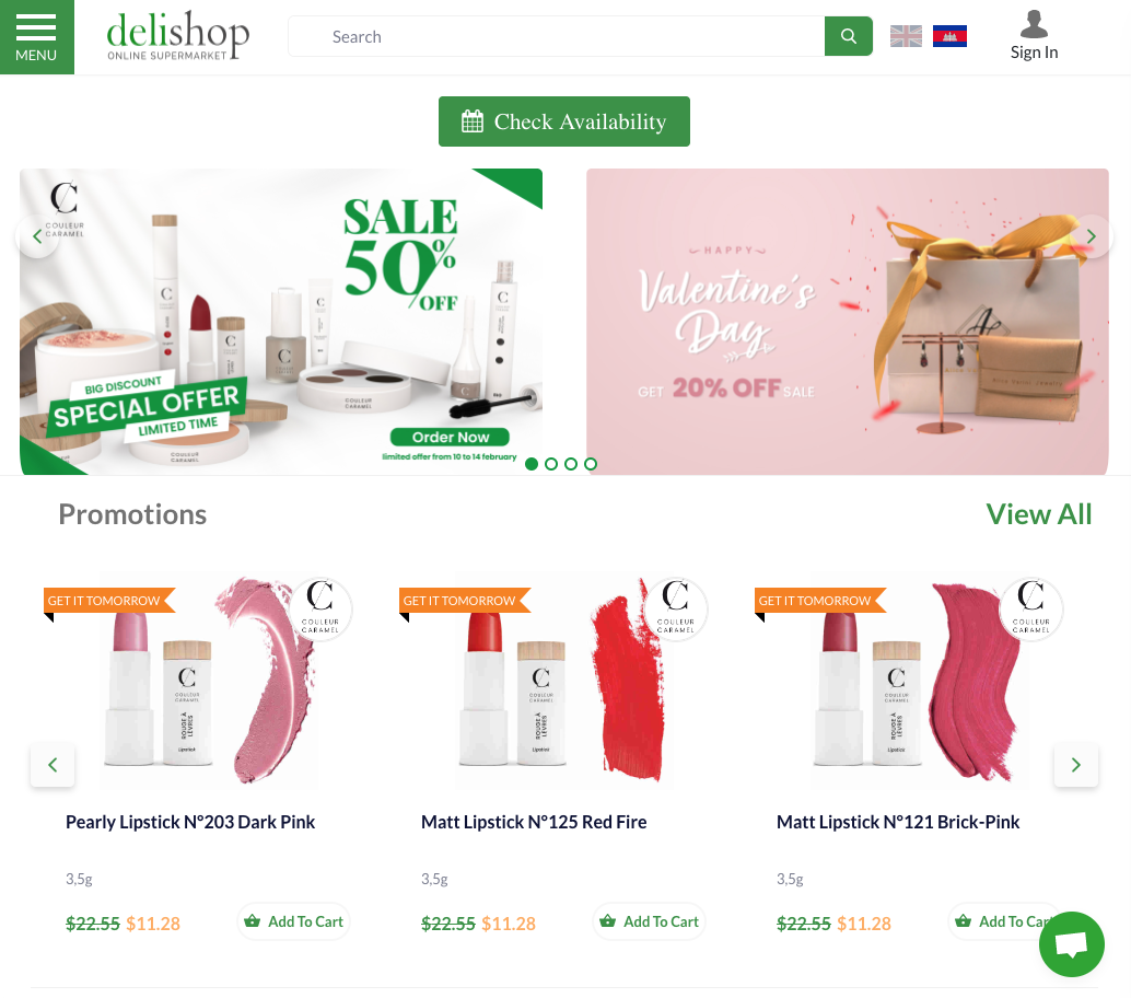 Delishop demo